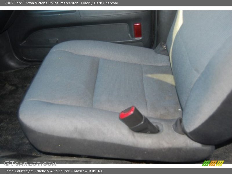 Black / Dark Charcoal 2009 Ford Crown Victoria Police Interceptor