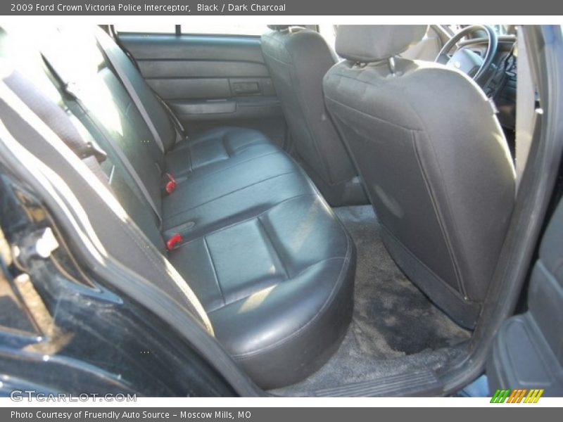 Black / Dark Charcoal 2009 Ford Crown Victoria Police Interceptor
