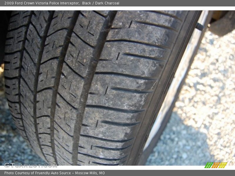 Black / Dark Charcoal 2009 Ford Crown Victoria Police Interceptor
