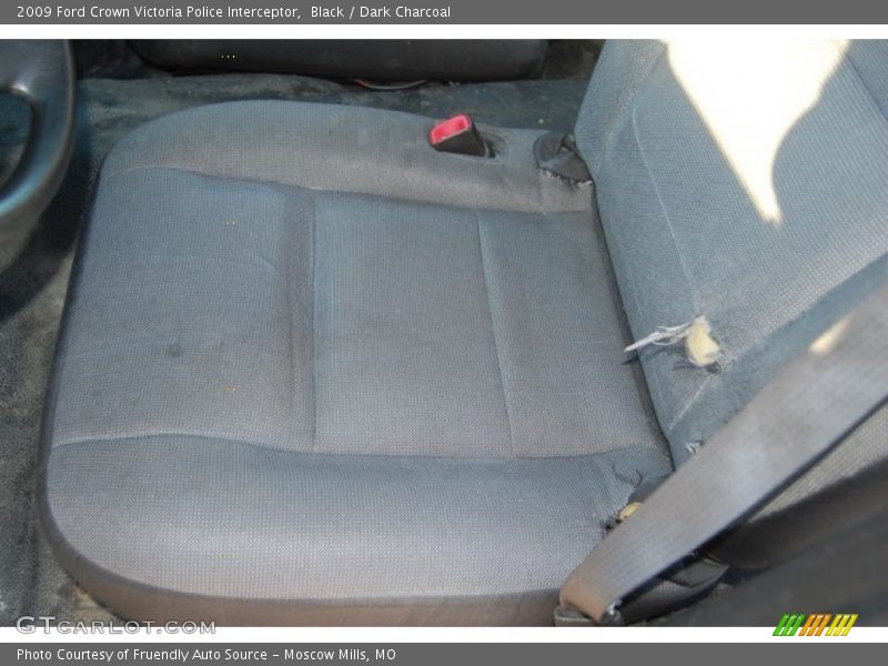 Black / Dark Charcoal 2009 Ford Crown Victoria Police Interceptor
