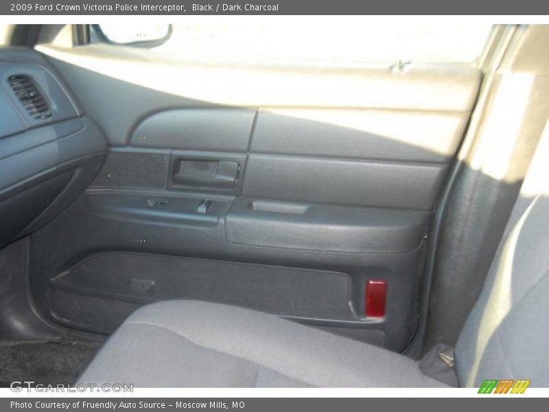 Black / Dark Charcoal 2009 Ford Crown Victoria Police Interceptor