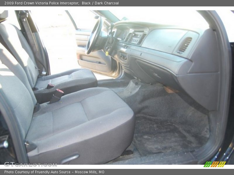 Black / Dark Charcoal 2009 Ford Crown Victoria Police Interceptor