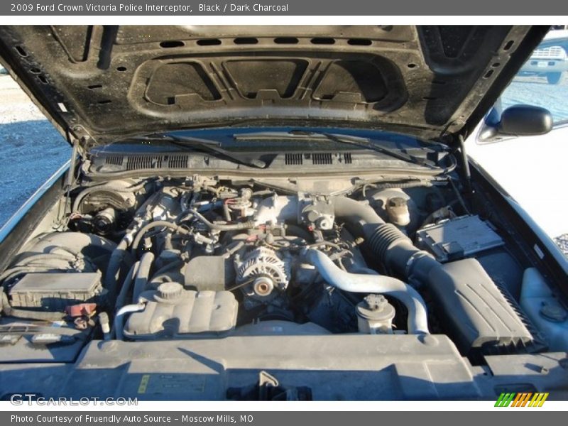 Black / Dark Charcoal 2009 Ford Crown Victoria Police Interceptor
