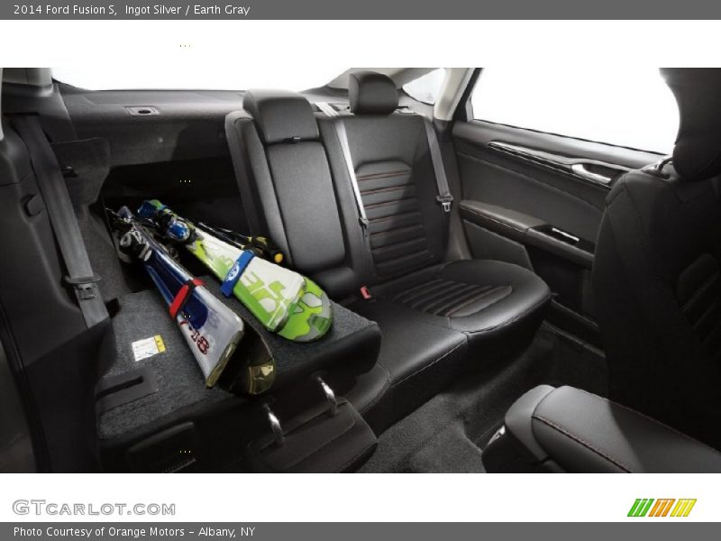 Ingot Silver / Earth Gray 2014 Ford Fusion S