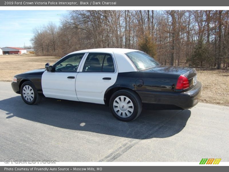 Black / Dark Charcoal 2009 Ford Crown Victoria Police Interceptor