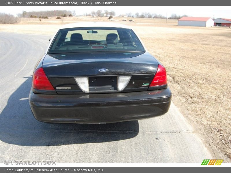 Black / Dark Charcoal 2009 Ford Crown Victoria Police Interceptor