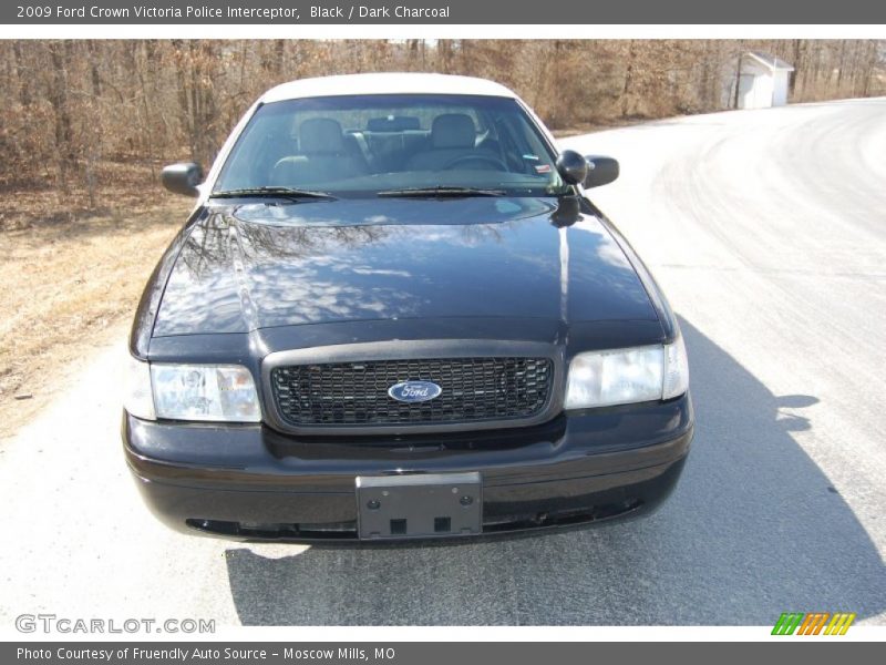 Black / Dark Charcoal 2009 Ford Crown Victoria Police Interceptor
