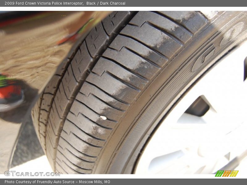 Black / Dark Charcoal 2009 Ford Crown Victoria Police Interceptor