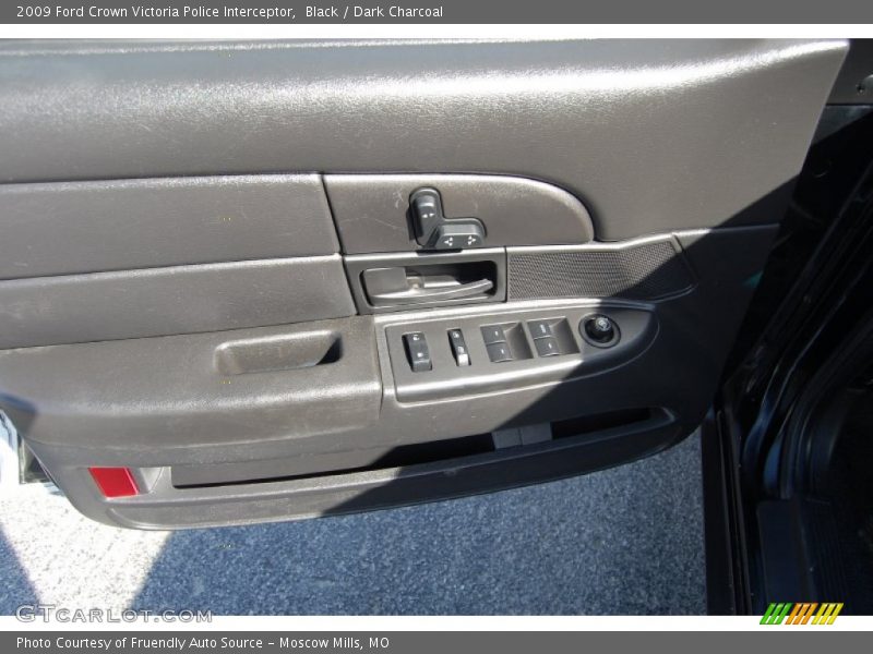 Black / Dark Charcoal 2009 Ford Crown Victoria Police Interceptor