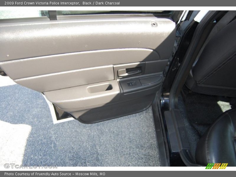 Black / Dark Charcoal 2009 Ford Crown Victoria Police Interceptor