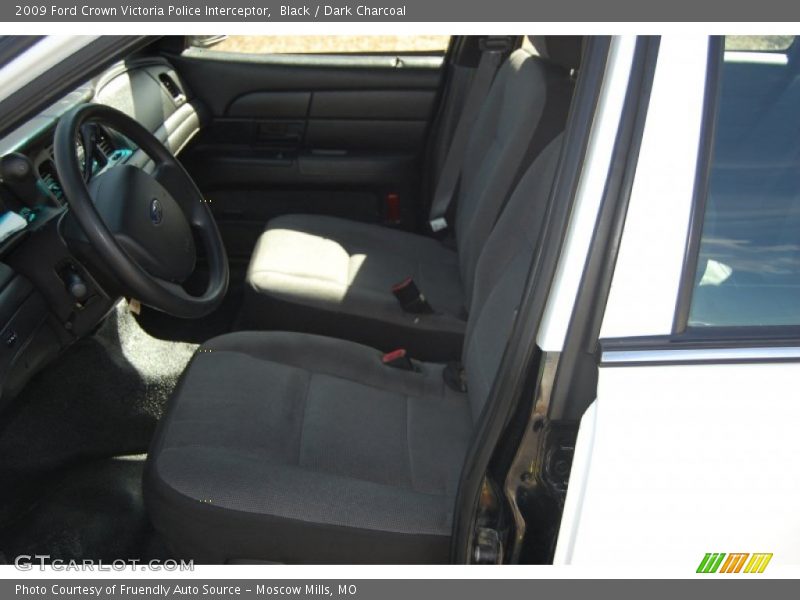 Black / Dark Charcoal 2009 Ford Crown Victoria Police Interceptor