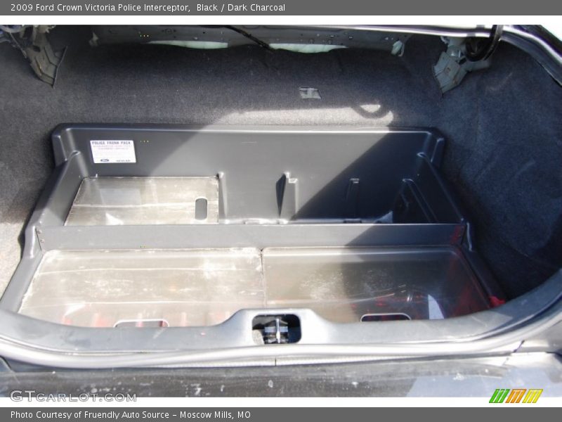Black / Dark Charcoal 2009 Ford Crown Victoria Police Interceptor