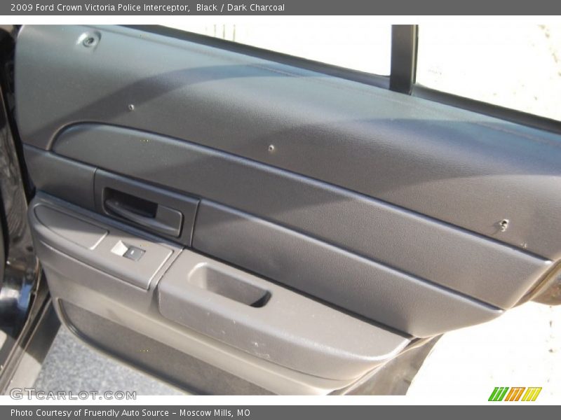 Black / Dark Charcoal 2009 Ford Crown Victoria Police Interceptor