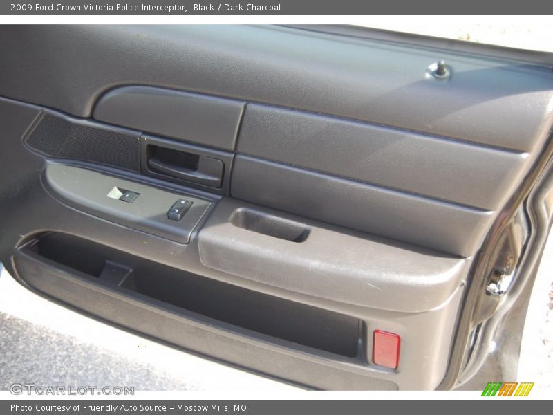 Black / Dark Charcoal 2009 Ford Crown Victoria Police Interceptor