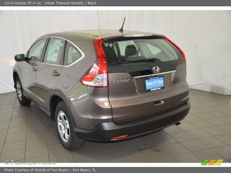 Urban Titanium Metallic / Black 2014 Honda CR-V LX