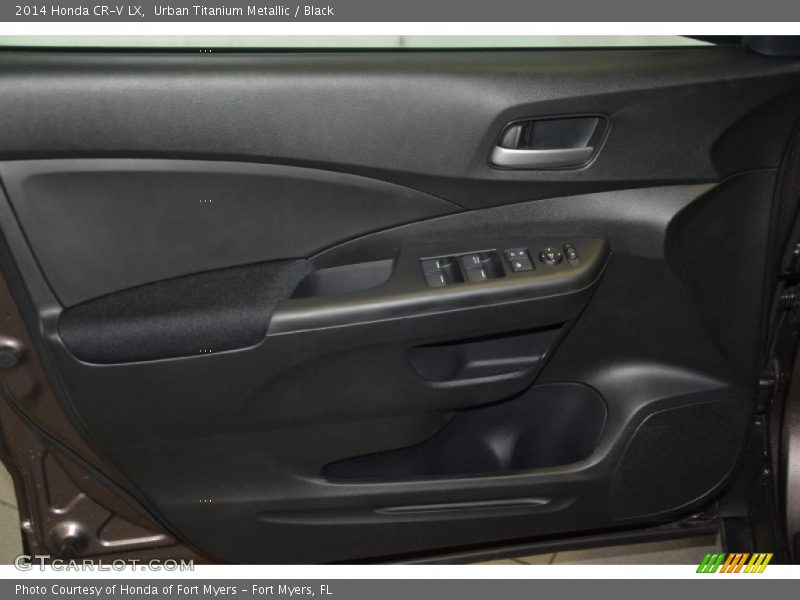 Urban Titanium Metallic / Black 2014 Honda CR-V LX