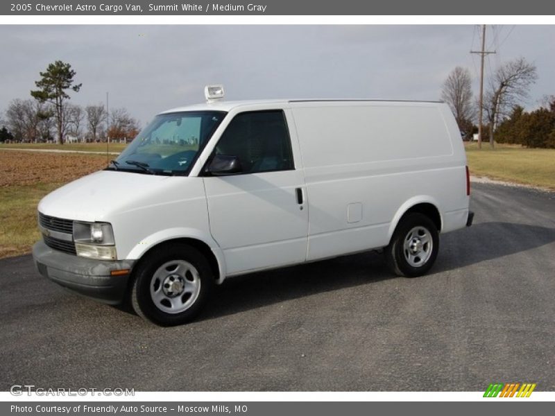 Summit White / Medium Gray 2005 Chevrolet Astro Cargo Van