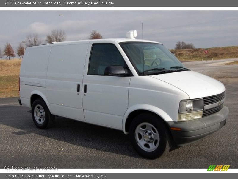 Summit White / Medium Gray 2005 Chevrolet Astro Cargo Van
