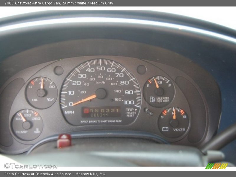 Summit White / Medium Gray 2005 Chevrolet Astro Cargo Van