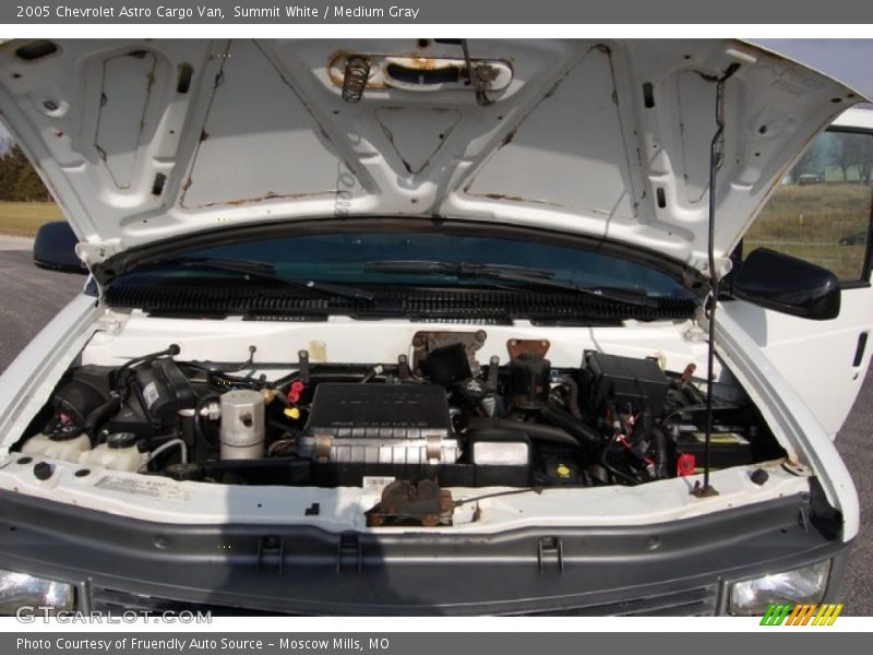 Summit White / Medium Gray 2005 Chevrolet Astro Cargo Van