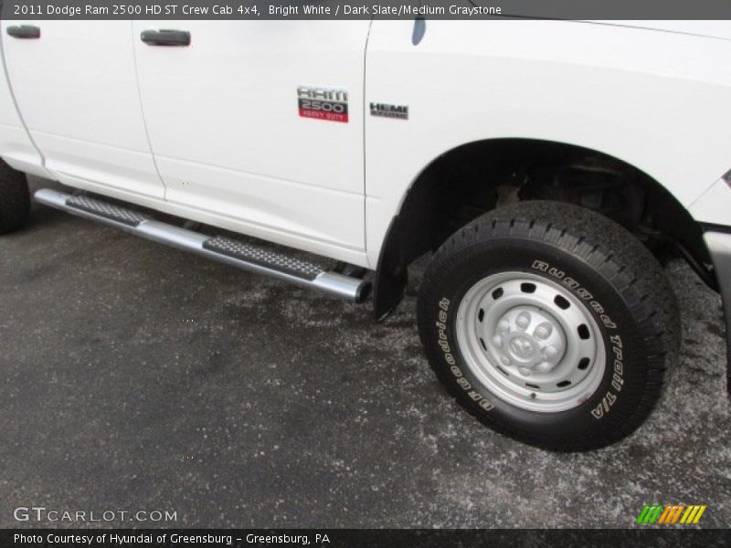 Bright White / Dark Slate/Medium Graystone 2011 Dodge Ram 2500 HD ST Crew Cab 4x4