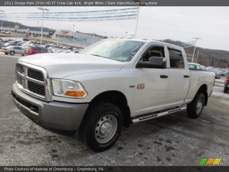 Bright White / Dark Slate/Medium Graystone 2011 Dodge Ram 2500 HD ST Crew Cab 4x4
