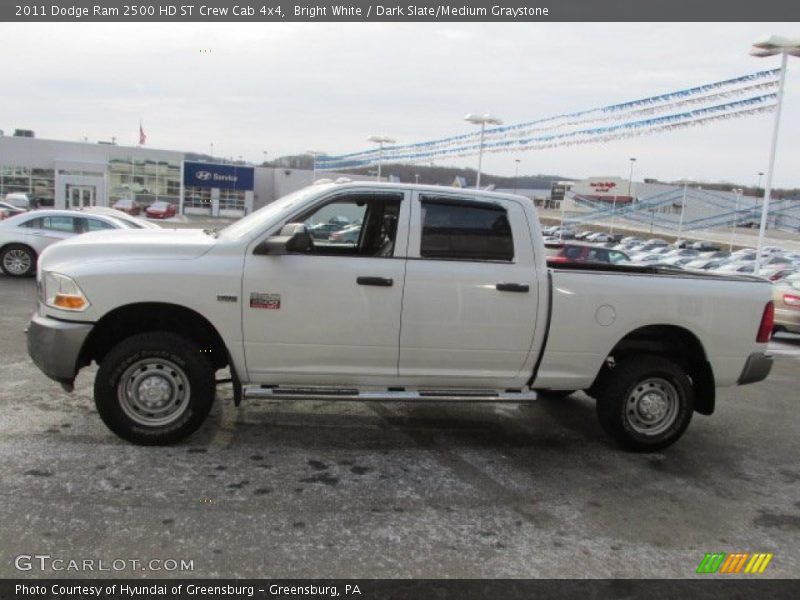 Bright White / Dark Slate/Medium Graystone 2011 Dodge Ram 2500 HD ST Crew Cab 4x4