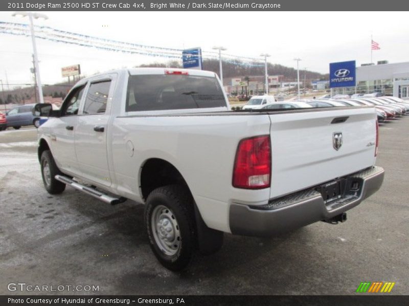 Bright White / Dark Slate/Medium Graystone 2011 Dodge Ram 2500 HD ST Crew Cab 4x4