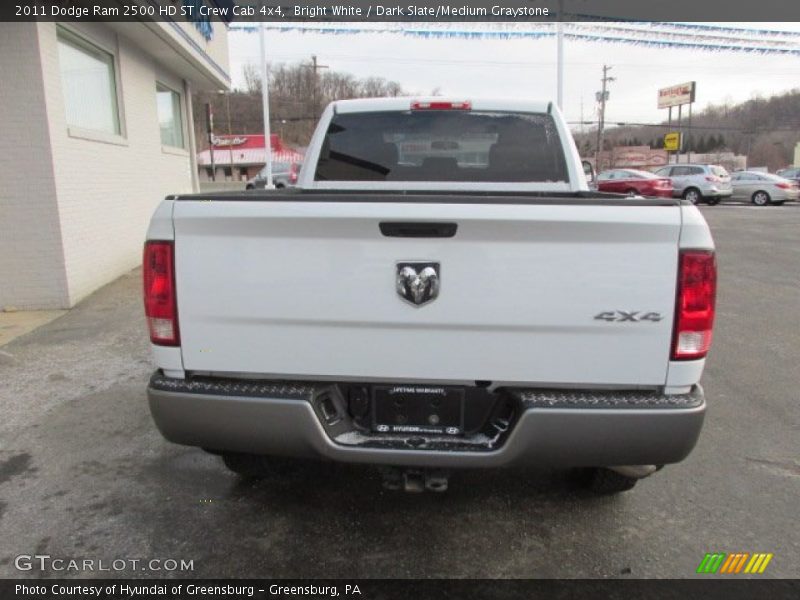 Bright White / Dark Slate/Medium Graystone 2011 Dodge Ram 2500 HD ST Crew Cab 4x4
