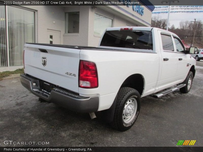 Bright White / Dark Slate/Medium Graystone 2011 Dodge Ram 2500 HD ST Crew Cab 4x4