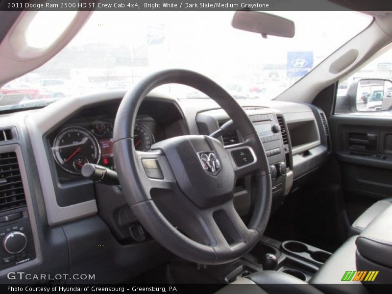 Bright White / Dark Slate/Medium Graystone 2011 Dodge Ram 2500 HD ST Crew Cab 4x4
