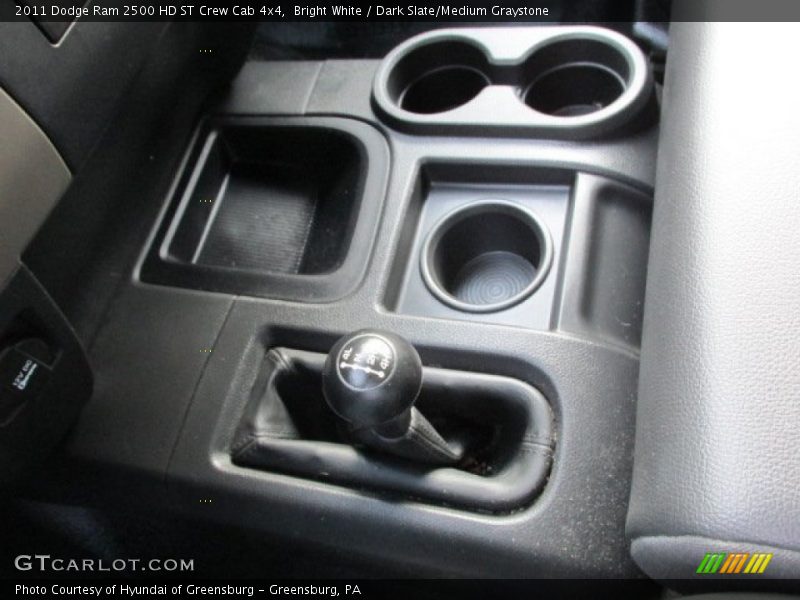 Bright White / Dark Slate/Medium Graystone 2011 Dodge Ram 2500 HD ST Crew Cab 4x4