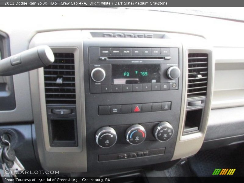 Bright White / Dark Slate/Medium Graystone 2011 Dodge Ram 2500 HD ST Crew Cab 4x4
