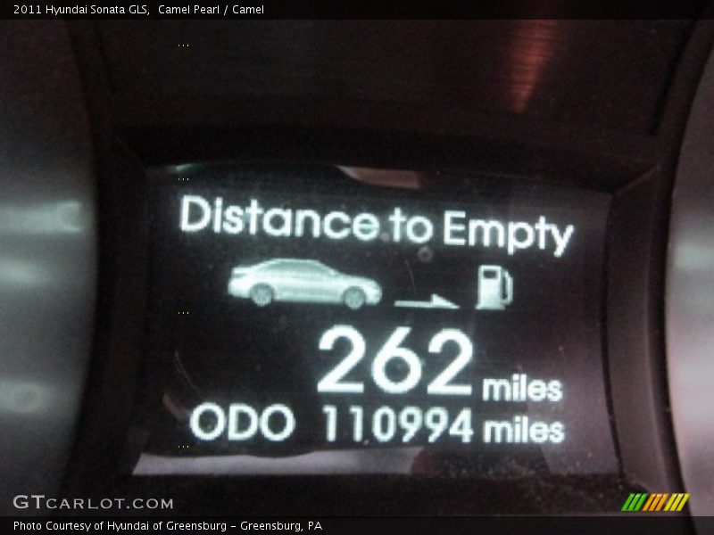 Camel Pearl / Camel 2011 Hyundai Sonata GLS