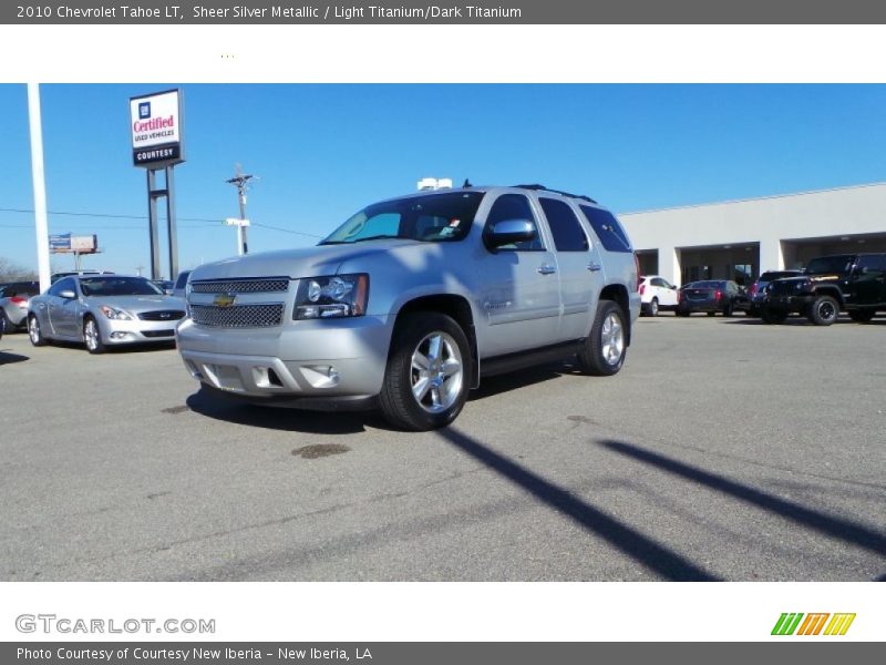 Sheer Silver Metallic / Light Titanium/Dark Titanium 2010 Chevrolet Tahoe LT