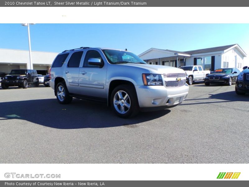 Sheer Silver Metallic / Light Titanium/Dark Titanium 2010 Chevrolet Tahoe LT