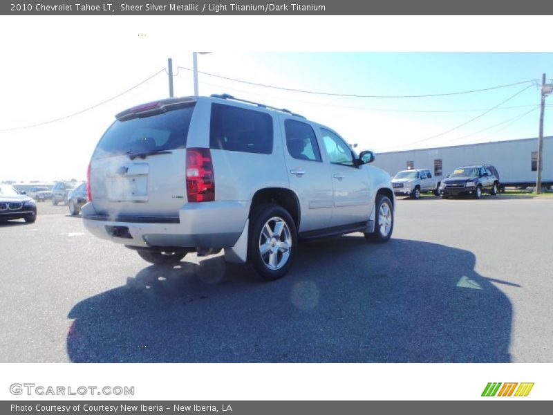 Sheer Silver Metallic / Light Titanium/Dark Titanium 2010 Chevrolet Tahoe LT