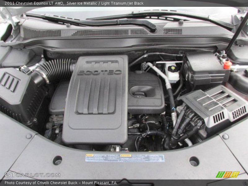 Silver Ice Metallic / Light Titanium/Jet Black 2011 Chevrolet Equinox LT AWD