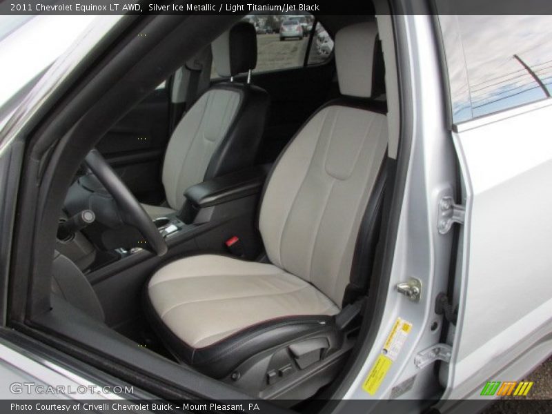 Silver Ice Metallic / Light Titanium/Jet Black 2011 Chevrolet Equinox LT AWD