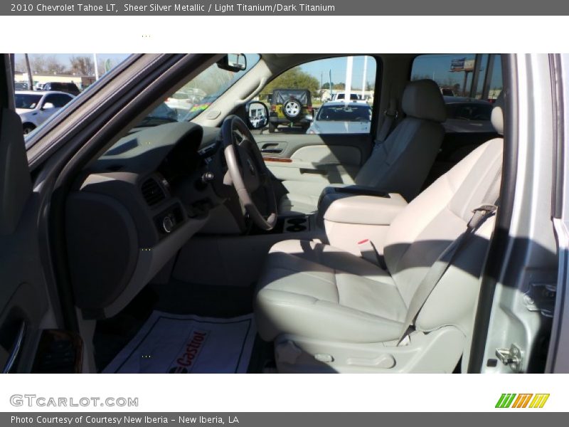 Sheer Silver Metallic / Light Titanium/Dark Titanium 2010 Chevrolet Tahoe LT