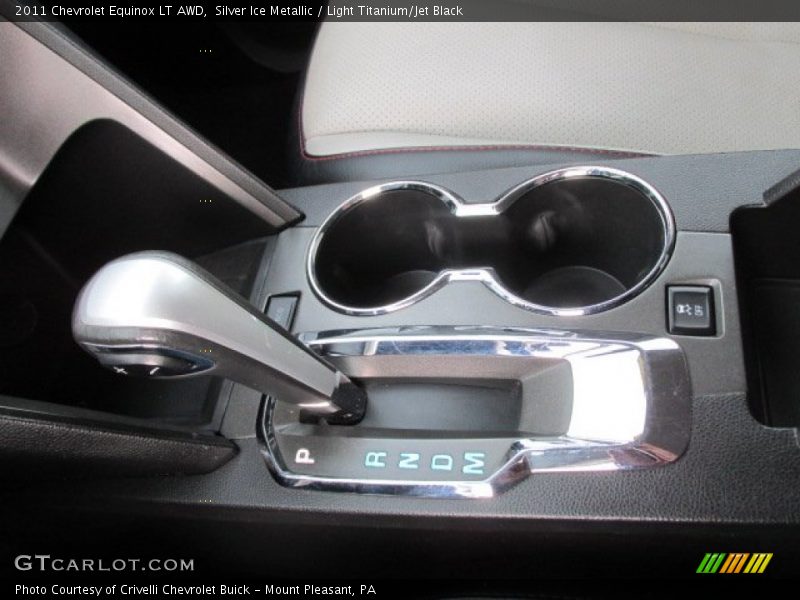Silver Ice Metallic / Light Titanium/Jet Black 2011 Chevrolet Equinox LT AWD