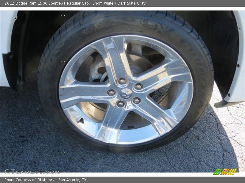 Bright White / Dark Slate Gray 2012 Dodge Ram 1500 Sport R/T Regular Cab