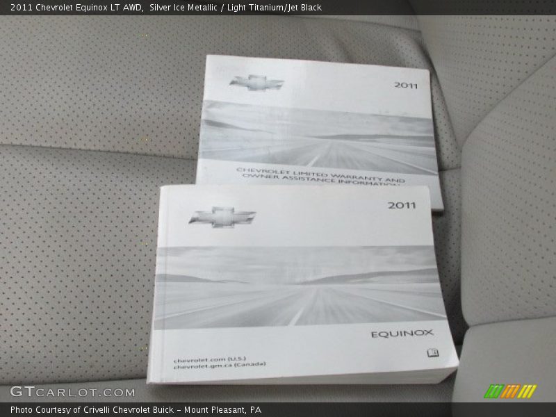 Silver Ice Metallic / Light Titanium/Jet Black 2011 Chevrolet Equinox LT AWD