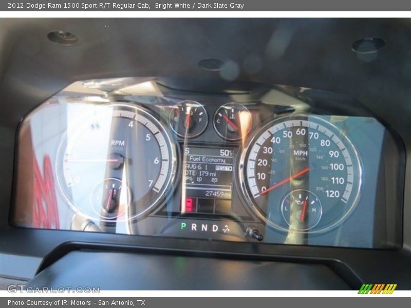 Bright White / Dark Slate Gray 2012 Dodge Ram 1500 Sport R/T Regular Cab