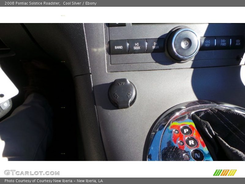 Cool Silver / Ebony 2008 Pontiac Solstice Roadster