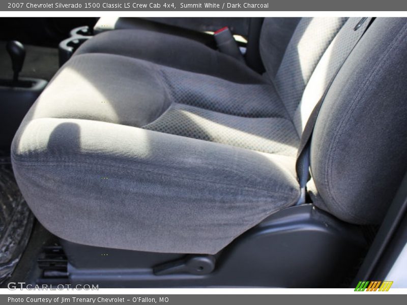 Summit White / Dark Charcoal 2007 Chevrolet Silverado 1500 Classic LS Crew Cab 4x4