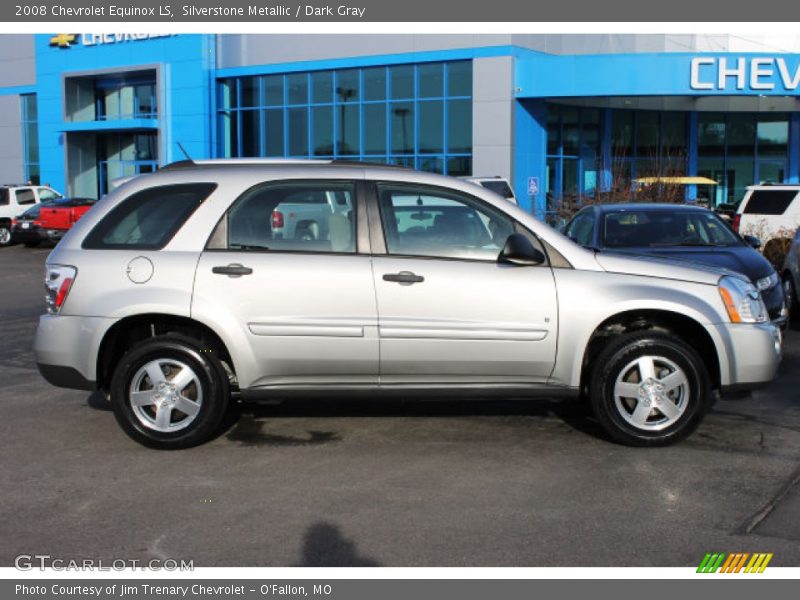 Silverstone Metallic / Dark Gray 2008 Chevrolet Equinox LS