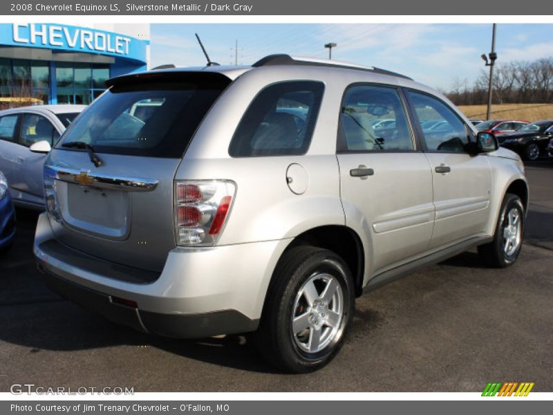 Silverstone Metallic / Dark Gray 2008 Chevrolet Equinox LS