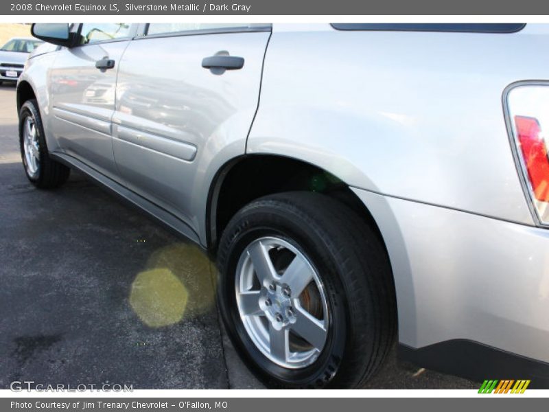 Silverstone Metallic / Dark Gray 2008 Chevrolet Equinox LS