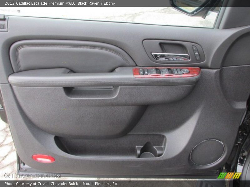 Black Raven / Ebony 2013 Cadillac Escalade Premium AWD